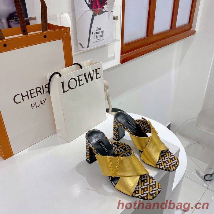 Versace Shoes VES00250 Heel 7.5CM Versace Shoes VES00250 Heel 7.5CM