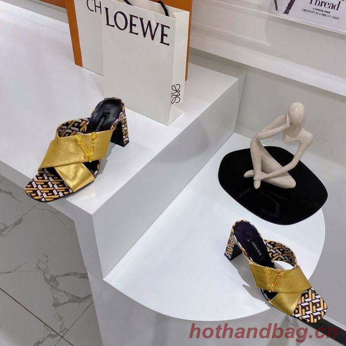 Versace Shoes VES00250 Heel 7.5CM Versace Shoes VES00250 Heel 7.5CM