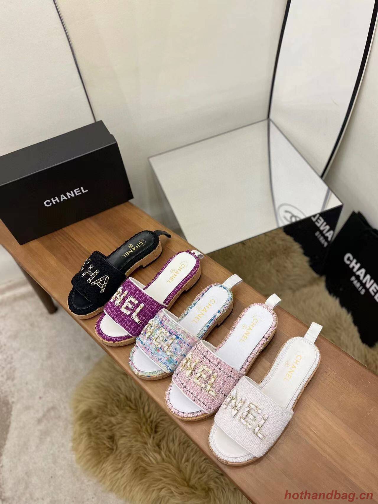 Chanel Slippers Shoes CSS3026 Chanel Slippers Shoes CSS3026