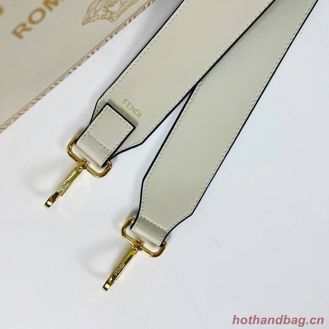 Fendi Sunshine Medium Fendace Printed leather Logo shopper 8BH386A white Fendi Sunshine Medium Fendace Printed leather Logo shopper 8BH386A white