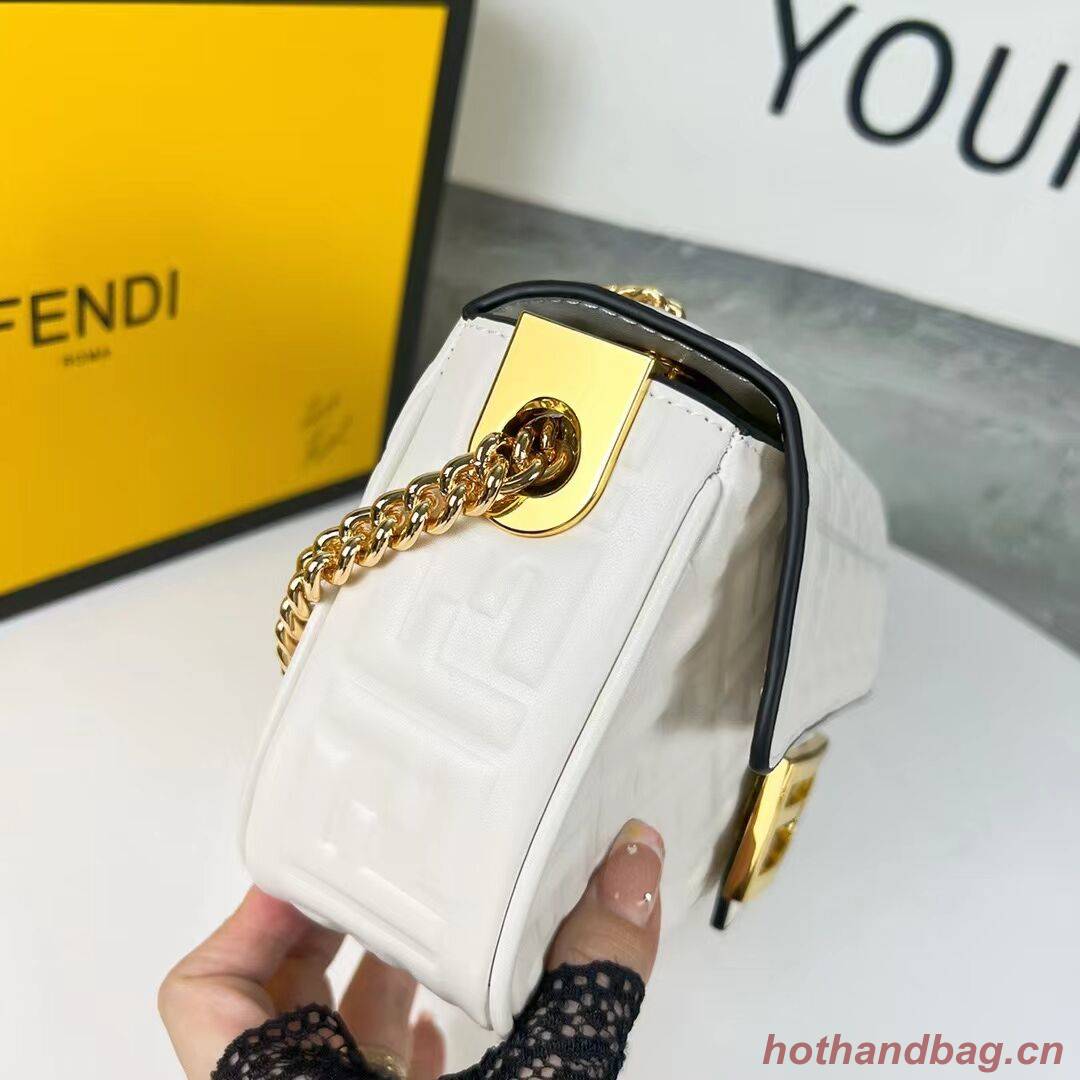 Fendi Baguette Beige nappa leather bag F0881 Beige Fendi Baguette Beige nappa leather bag F0881 Beige