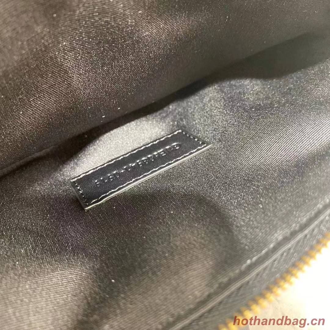 SAINT LAURENT MONOGRAM CHAIN WALLET IN LEATHER 655941 black SAINT LAURENT MONOGRAM CHAIN WALLET IN LEATHER 655941 black