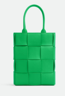Bottega Veneta Mini Cassette Tote Bag 709341 Green Bottega Veneta Mini Cassette Tote Bag 709341 Green
