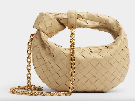 Bottega Veneta Mini Jodie 709562 Porridge Bottega Veneta Mini Jodie 709562 Porridge
