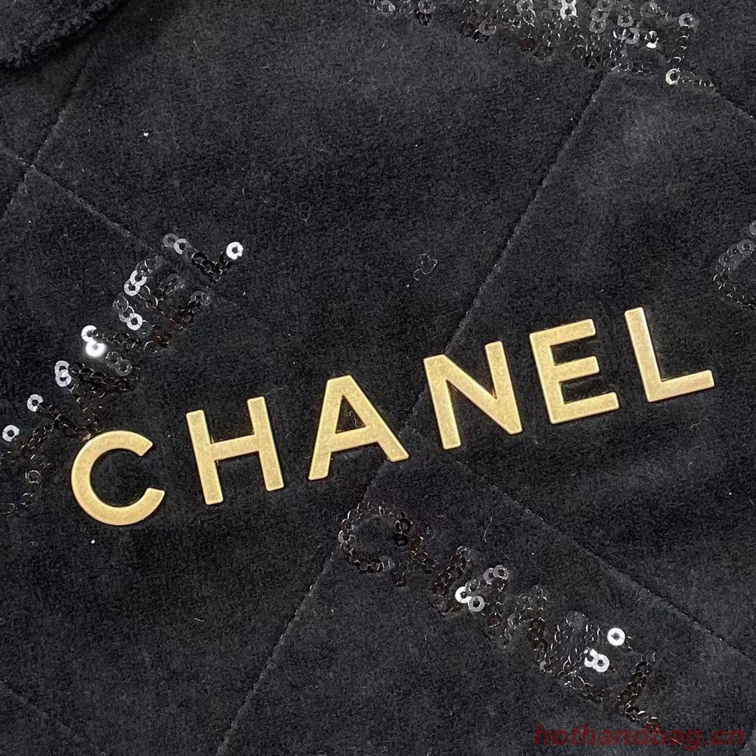 CHANEL 22 HANDBAG AS3261 Black