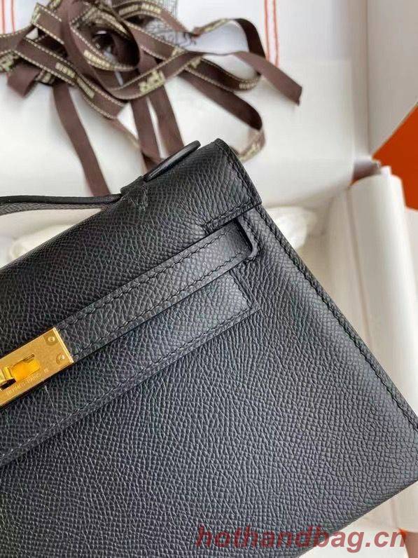 Hermes Kelly 22cm Tote Bag Original Leather KL22 Black Hermes Kelly 22cm Tote Bag Original Leather KL22 Black