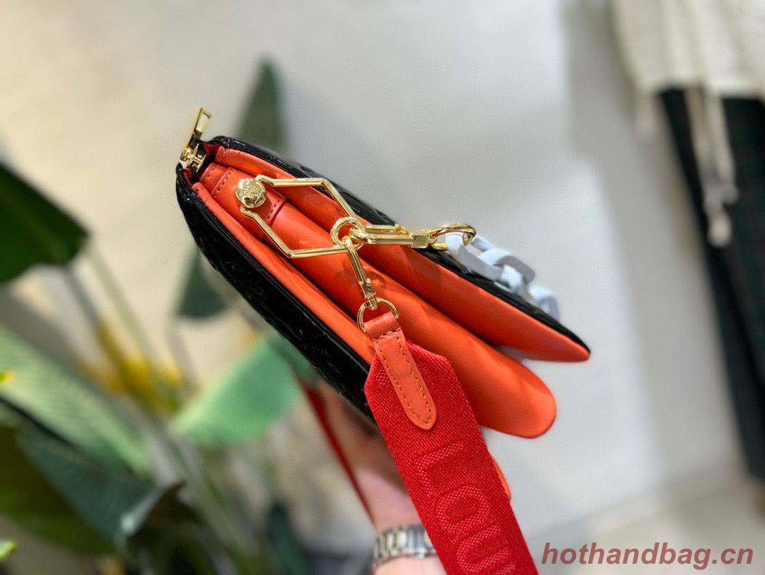 Louis Vuitton Original patent leather COUSSIN MM M20369 Black Louis Vuitton Original patent leather COUSSIN MM M20369 Black