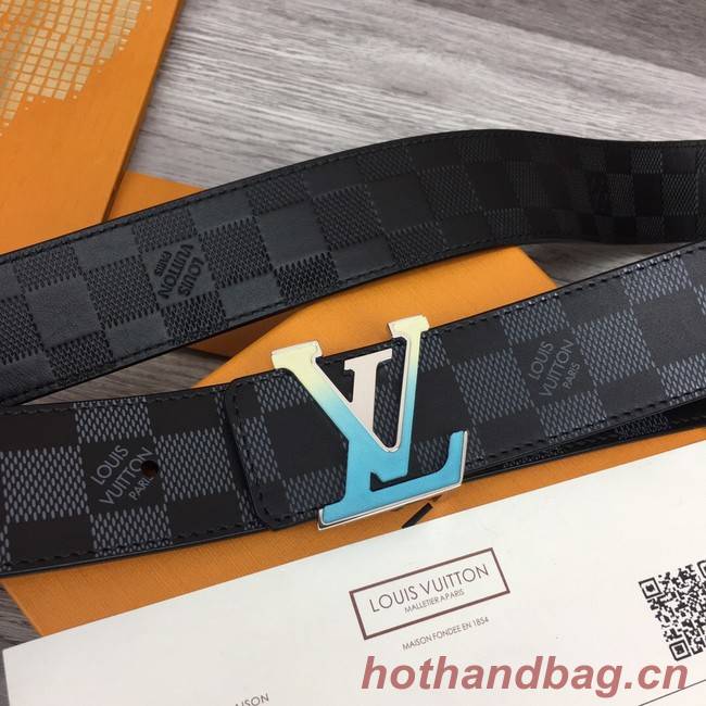Louis Vuitton INITIALES 40MM MATTE BLACK BELT M0450S