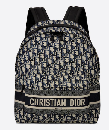 DIORTRAVEL BACKPACK Blue Dior Oblique Jacquard M6104STZQ DIORTRAVEL BACKPACK Blue Dior Oblique Jacquard M6104STZQ