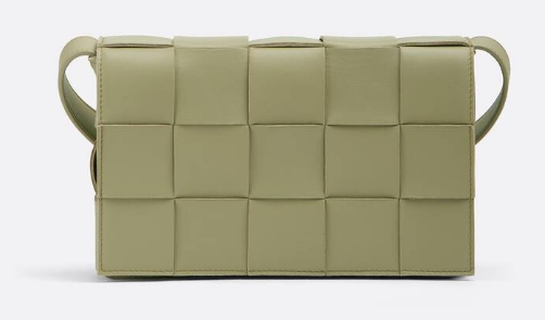 Bottega Veneta Intreccio leather cross-body bag 578004 Travertine Bottega Veneta Intreccio leather cross-body bag 578004 Travertine