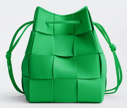 Bottega Veneta Small Cassette Bucket Bag 680218 Parakeet Bottega Veneta Small Cassette Bucket Bag 680218 Parakeet