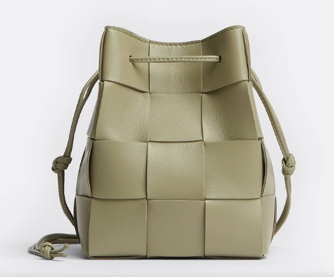 Bottega Veneta Small Cassette Bucket Bag 680218 Travertine Bottega Veneta Small Cassette Bucket Bag 680218 Travertine