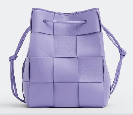 Bottega Veneta Small Cassette Bucket Bag 680218 Wisteria Bottega Veneta Small Cassette Bucket Bag 680218 Wisteria
