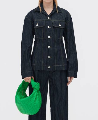 Bottega Veneta Teen Jodie 690225 Parakeet Bottega Veneta Teen Jodie 690225 Parakeet