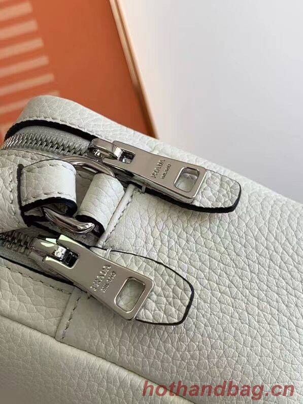 Prada Leather bag with shoulder strap 1DB820 white Prada Leather bag with shoulder strap 1DB820 white