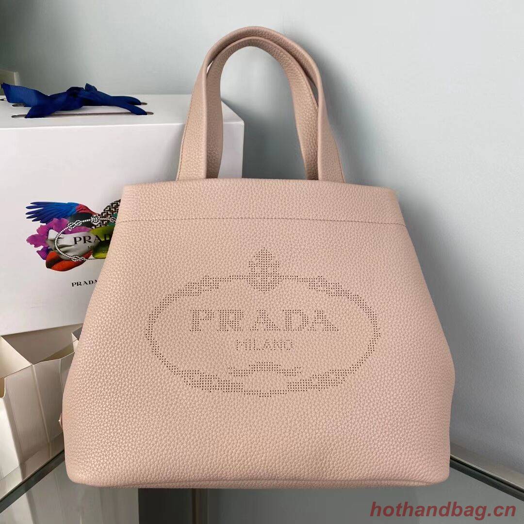 Prada leather tote bag 1AG833 pink Prada leather tote bag 1AG833 pink