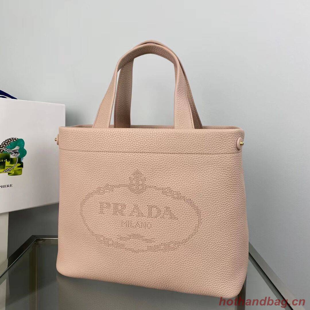 Prada leather tote bag 1AG833 pink Prada leather tote bag 1AG833 pink