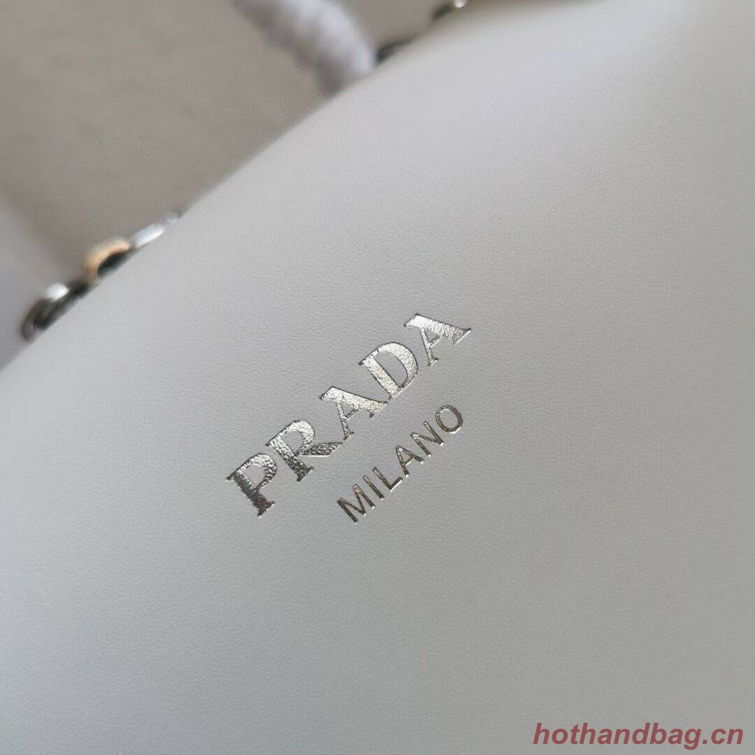 Prada leather Supernova handbag 1BD665 white Prada leather Supernova handbag 1BD665 white