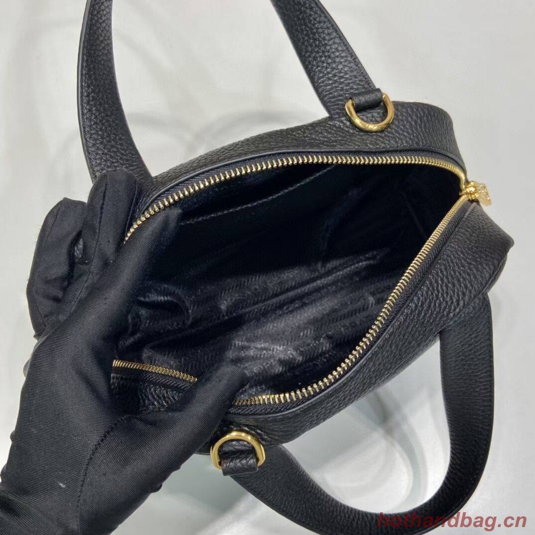 Prada leather tote bag 1DH770 black Prada leather tote bag 1DH770 black