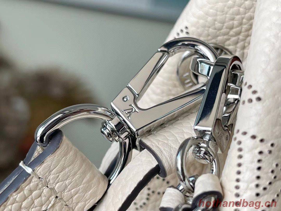 Louis Vuitton Mahina Leather Bella Tote Bag M59203 Beige Louis Vuitton Mahina Leather Bella Tote Bag M59203 Beige