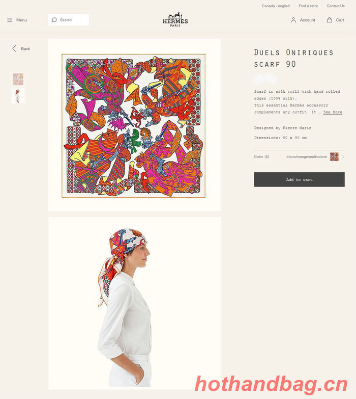 Hermes Scarf HEC00241