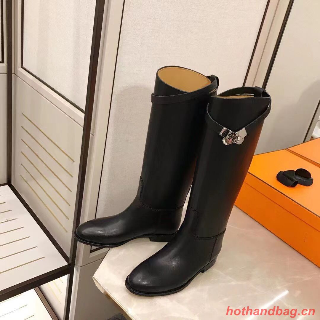 Hermes boots HB62301 Black Hermes boots HB62301 Black