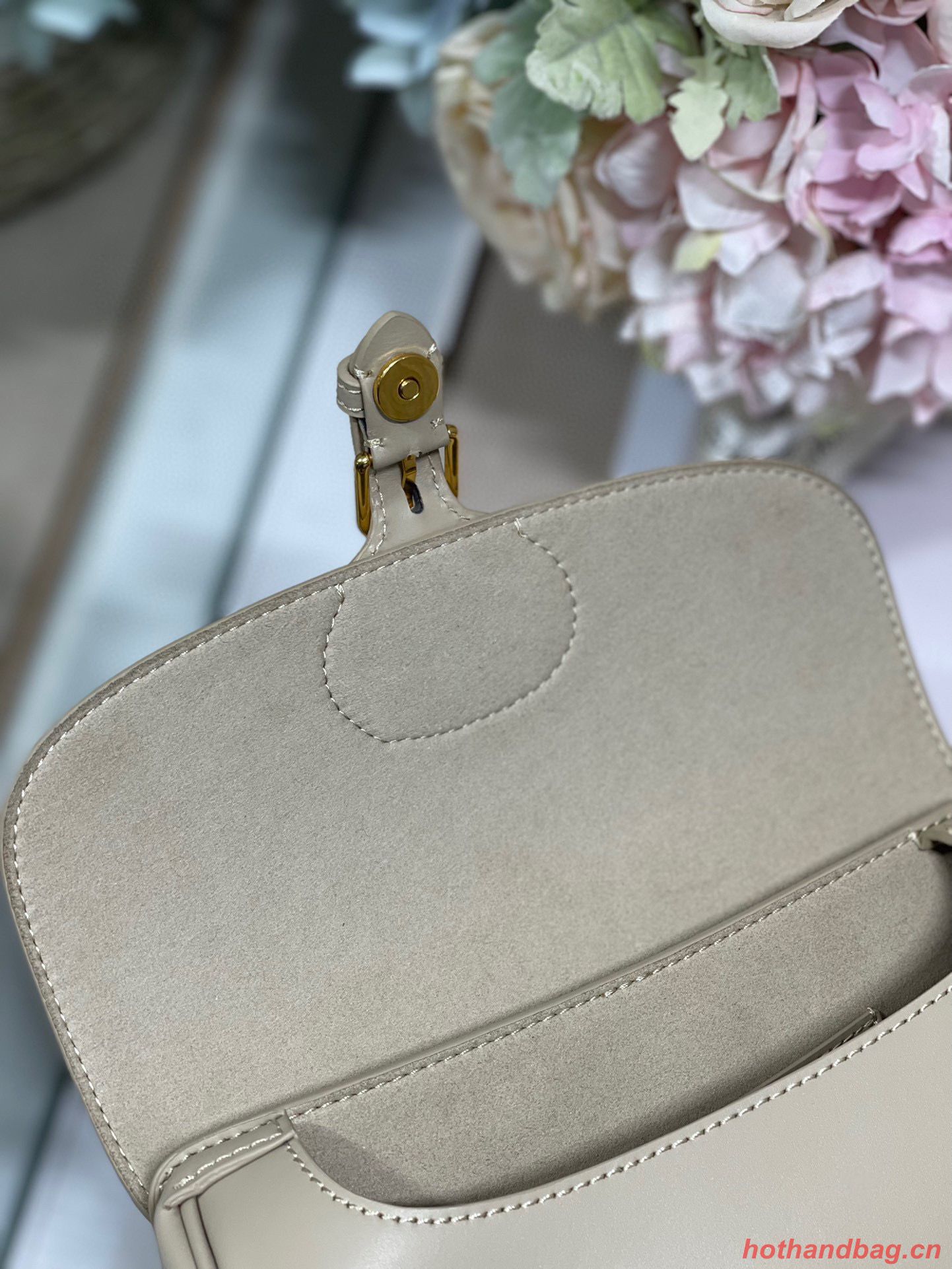 DIOR BOBBY EAST-WEST BAG Box Calfskin M9317S Gray DIOR BOBBY EAST-WEST BAG Box Calfskin M9317S Gray