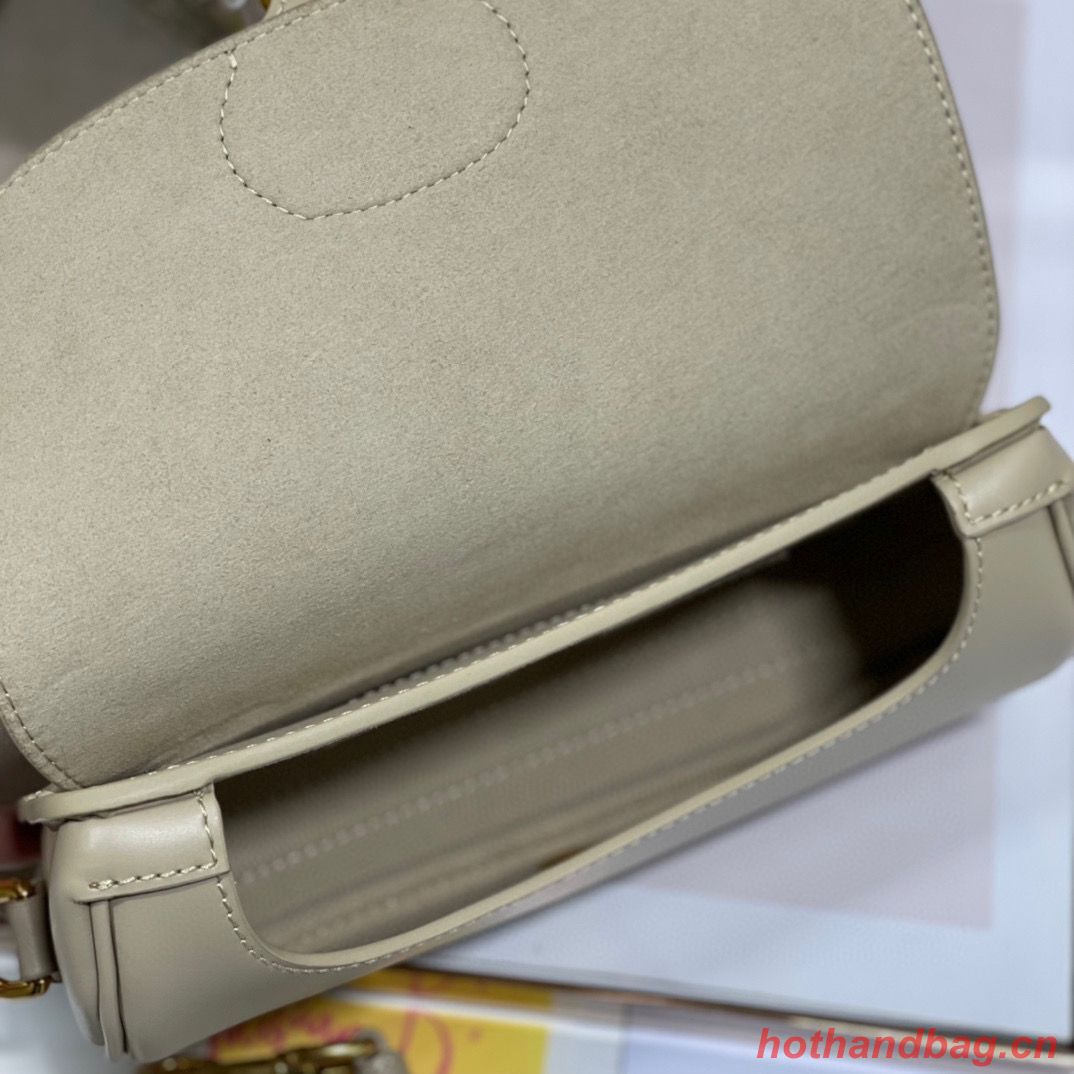 DIOR BOBBY EAST-WEST BAG Box Calfskin M9317S Gray DIOR BOBBY EAST-WEST BAG Box Calfskin M9317S Gray