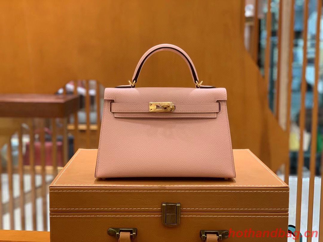 Hermes Kelly 22cm 25cm Tote Original Epsom Leather Bag KL22 KL25 Nude Pink Hermes Kelly 22cm 25cm Tote Original Epsom Leather Bag KL22 KL25 Nude Pink