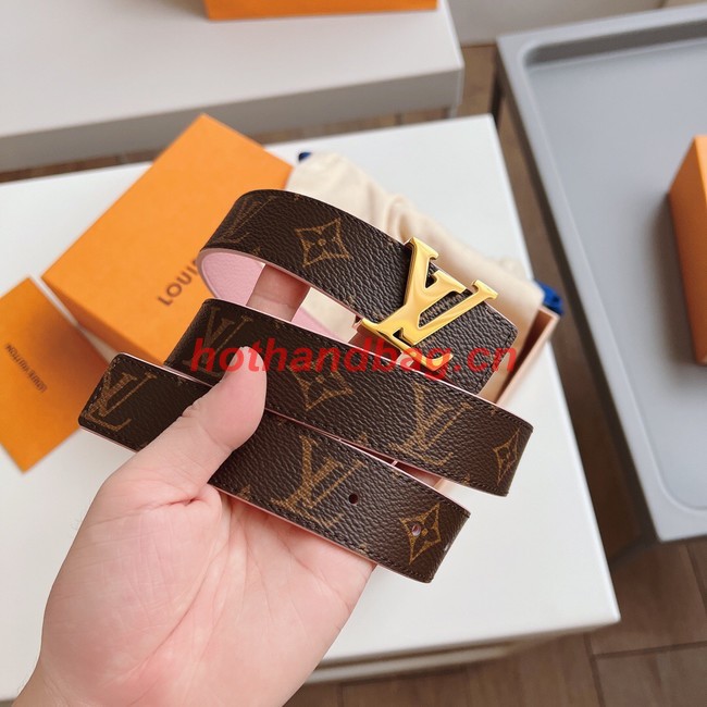 Louis Vuitton 30MM Leather Belt 7109-4