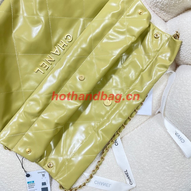 CHANEL 22 HANDBAG AS3260 lemon