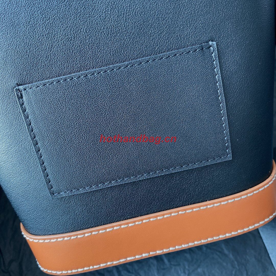 SAINT LAURENT KAIA SMALL SATCHEL IN SHINY LEATHER Y821002 black&brown SAINT LAURENT KAIA SMALL SATCHEL IN SHINY LEATHER Y821002 black&brown