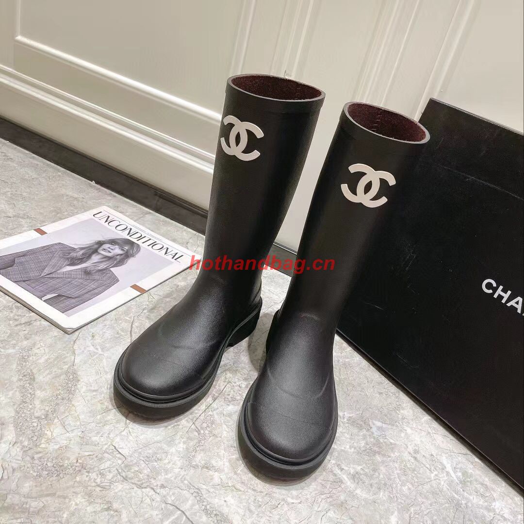 Chanel Original Leather Boots CB6329 Black Chanel Original Leather Boots CB6329 Black