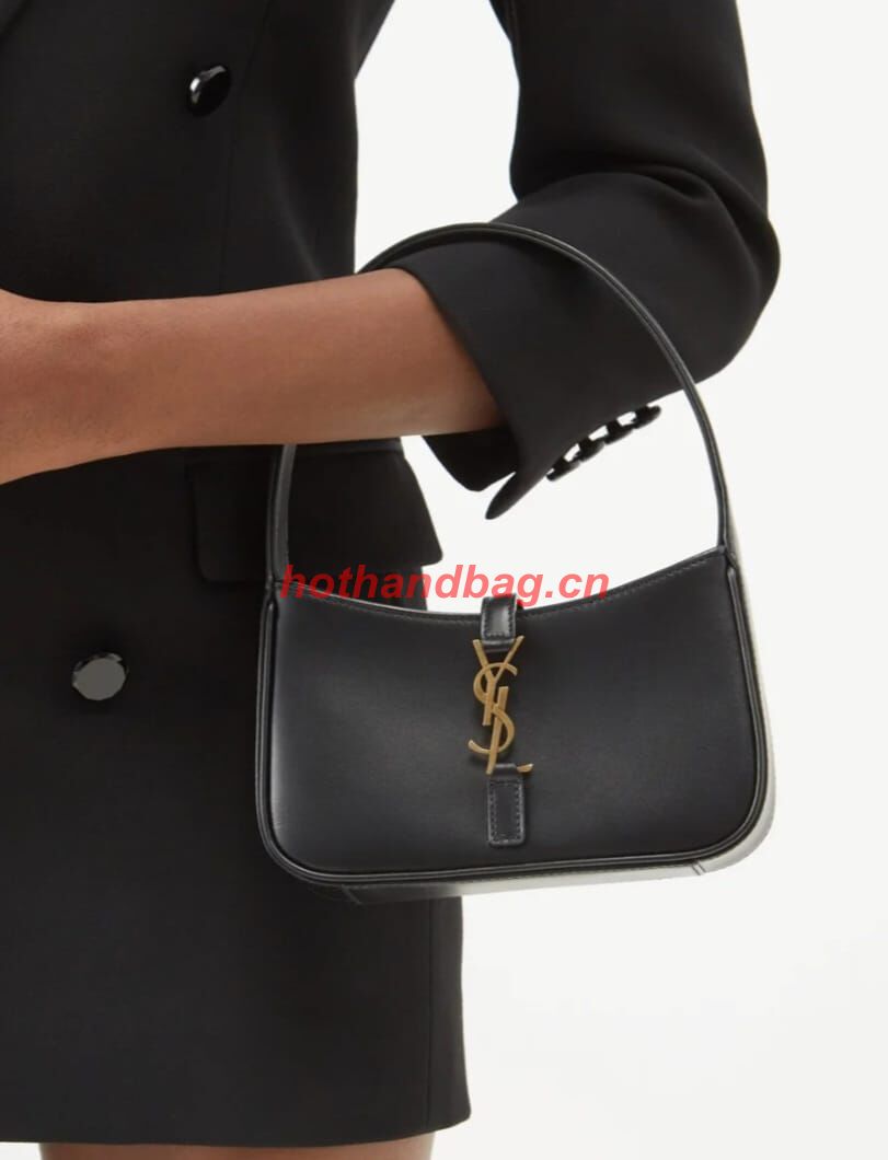Yves Saint Laurent Original Leather Mini Shoulder Bag LE5A7 Black Yves Saint Laurent Original Leather Mini Shoulder Bag LE5A7 Black