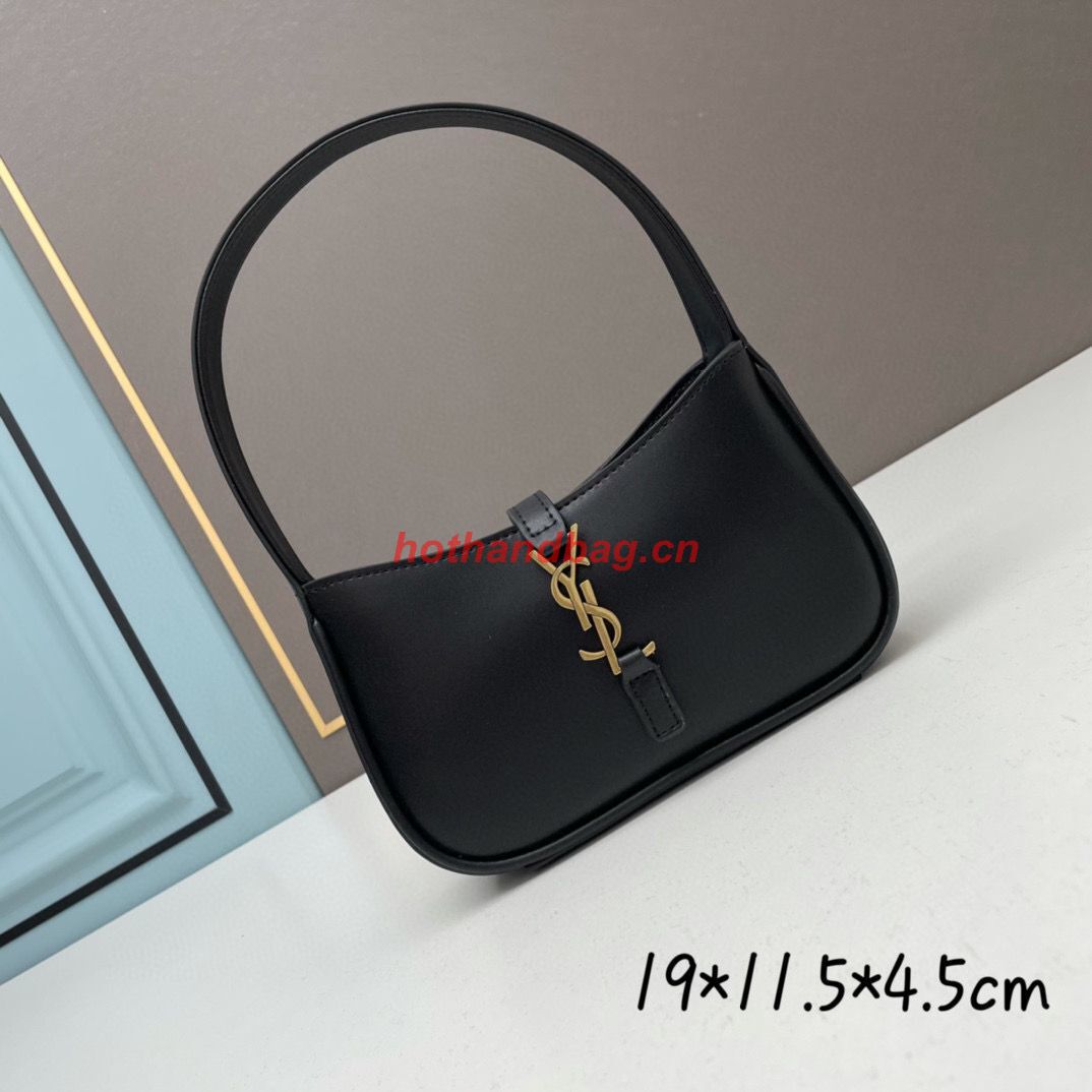 Yves Saint Laurent Original Leather Mini Shoulder Bag LE5A7 Black Yves Saint Laurent Original Leather Mini Shoulder Bag LE5A7 Black