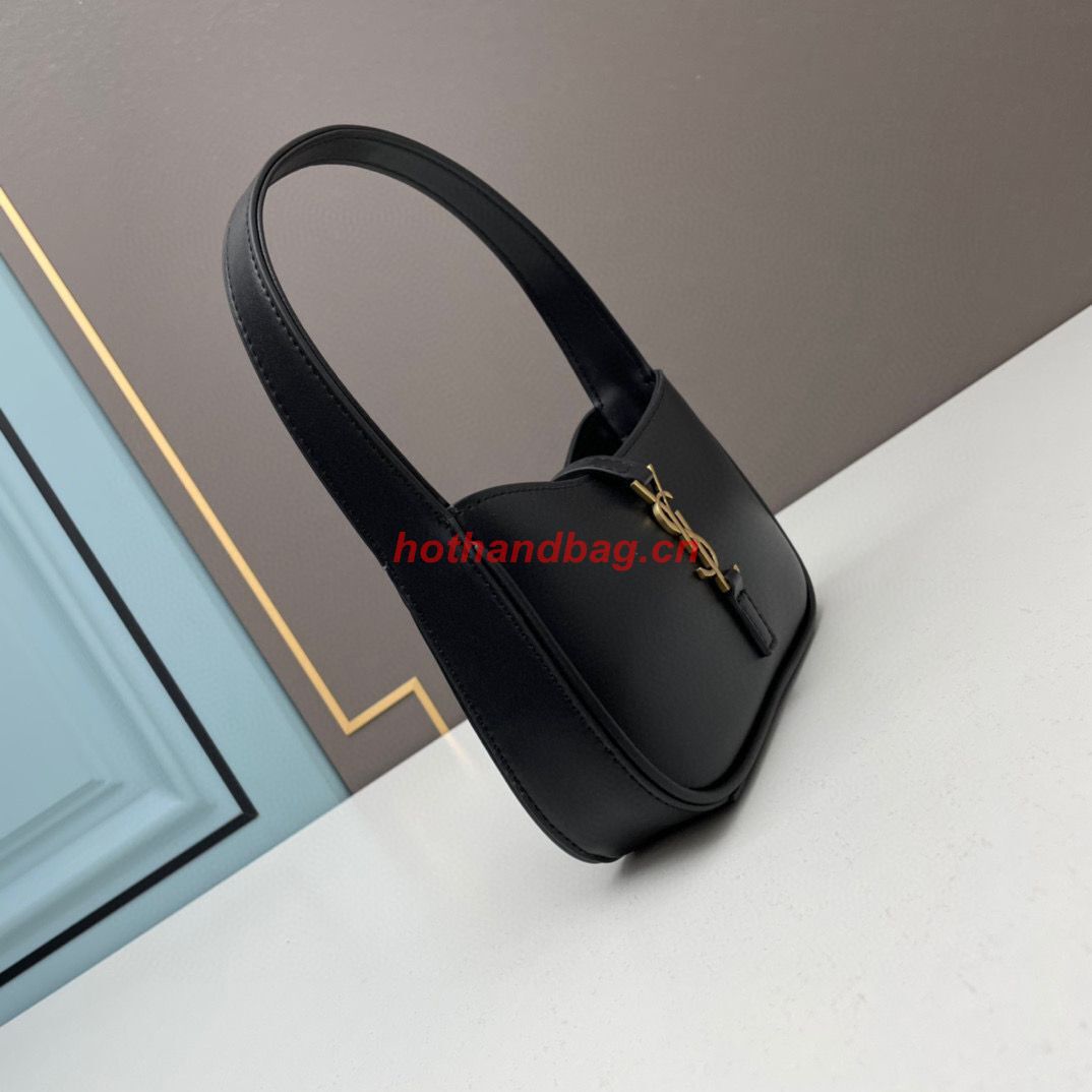 Yves Saint Laurent Original Leather Mini Shoulder Bag LE5A7 Black Yves Saint Laurent Original Leather Mini Shoulder Bag LE5A7 Black