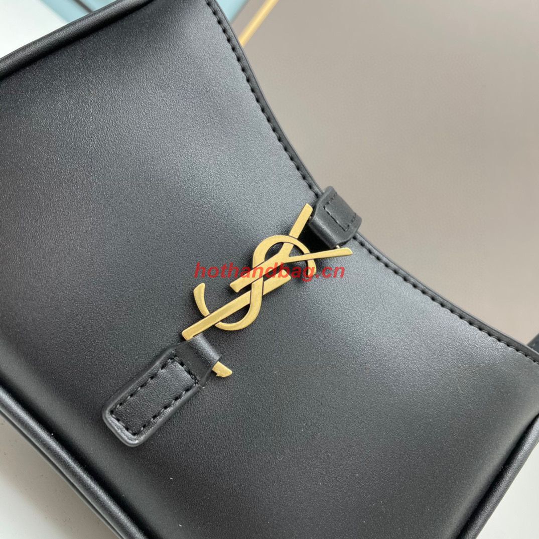 Yves Saint Laurent Original Leather Mini Shoulder Bag LE5A7 Black Yves Saint Laurent Original Leather Mini Shoulder Bag LE5A7 Black