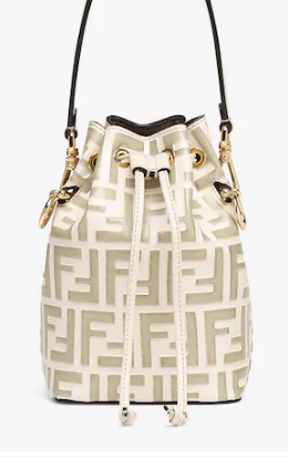 FENDI Mon Tresor leather mini-bag 8BS010 Beige FENDI Mon Tresor leather mini-bag 8BS010 Beige