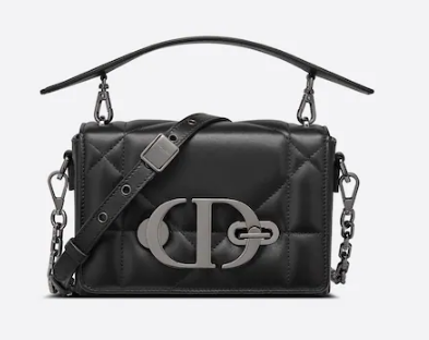 DIOR 30 MONTAIGNE BOX BAG WITH HANDLE Black Maxicannage Lambskin M9218B DIOR 30 MONTAIGNE BOX BAG WITH HANDLE Black Maxicannage Lambskin M9218B
