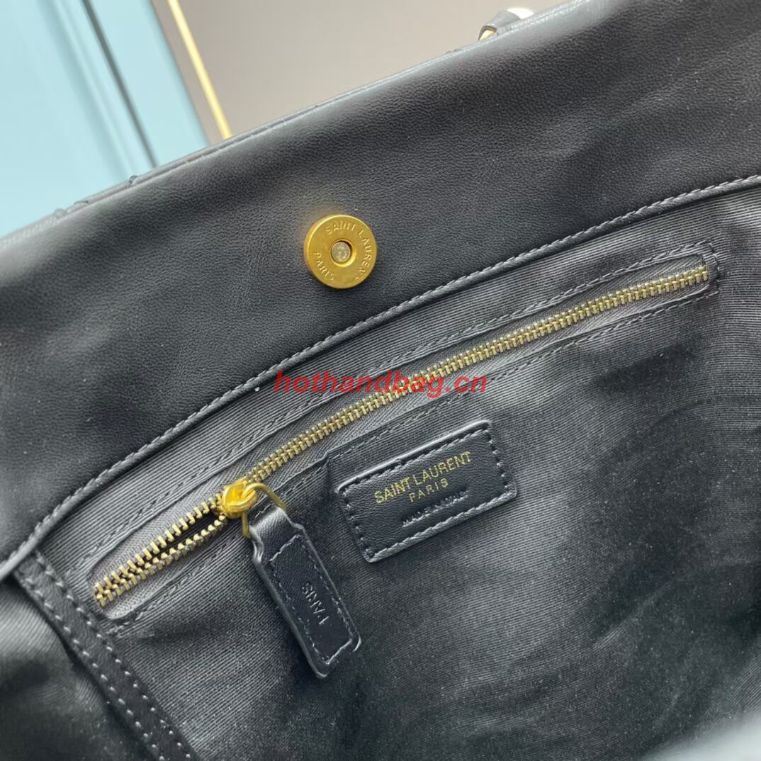 SAINT LAURENT LEATHER BAG Y203831 BLACK SAINT LAURENT LEATHER BAG Y203831 BLACK