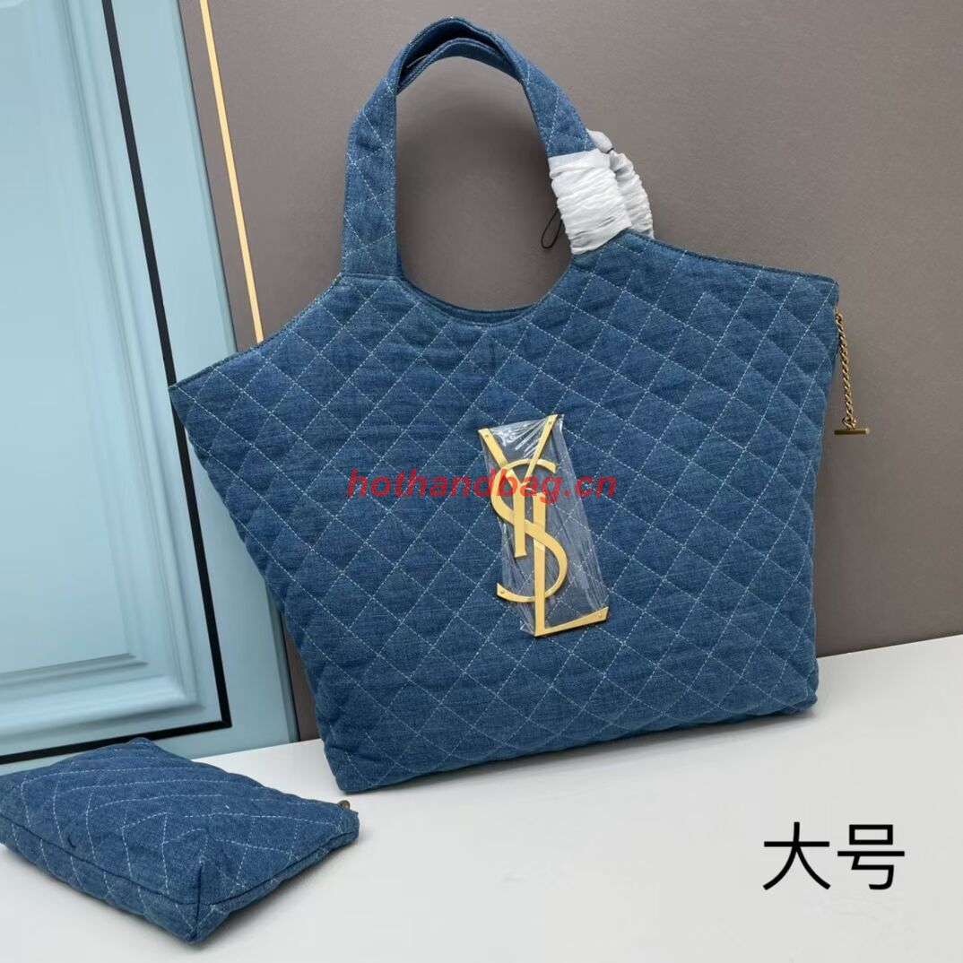 SAINT LAURENT SHOPPING Denim bag Y205320 blue SAINT LAURENT SHOPPING Denim bag Y205320 blue