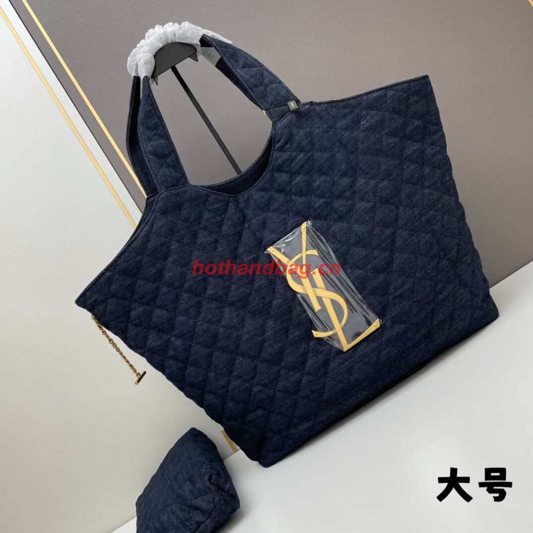 SAINT LAURENT SHOPPING Denim bag Y205320 dark blue SAINT LAURENT SHOPPING Denim bag Y205320 dark blue