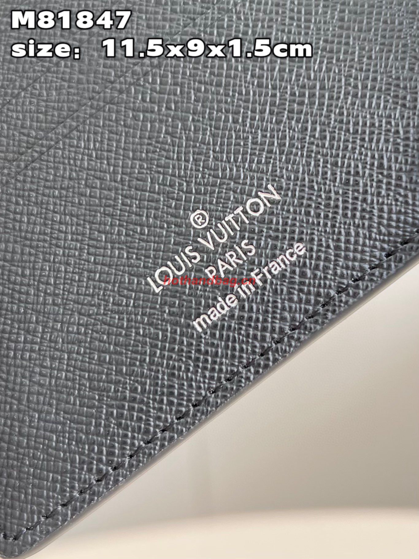 Louis Vuitton MULTIPLE WALLET M81847 Black&Red Louis Vuitton MULTIPLE WALLET M81847 Black&Red