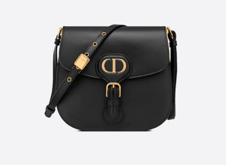 DIOR BOBBY FRAME BAG Cognac-Colored Box Calfskin M9333U BLACK DIOR BOBBY FRAME BAG Cognac-Colored Box Calfskin M9333U BLACK