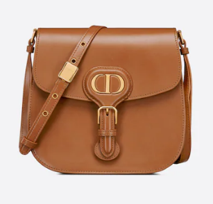 DIOR BOBBY FRAME BAG Cognac-Colored Box Calfskin M9333U brown DIOR BOBBY FRAME BAG Cognac-Colored Box Calfskin M9333U brown