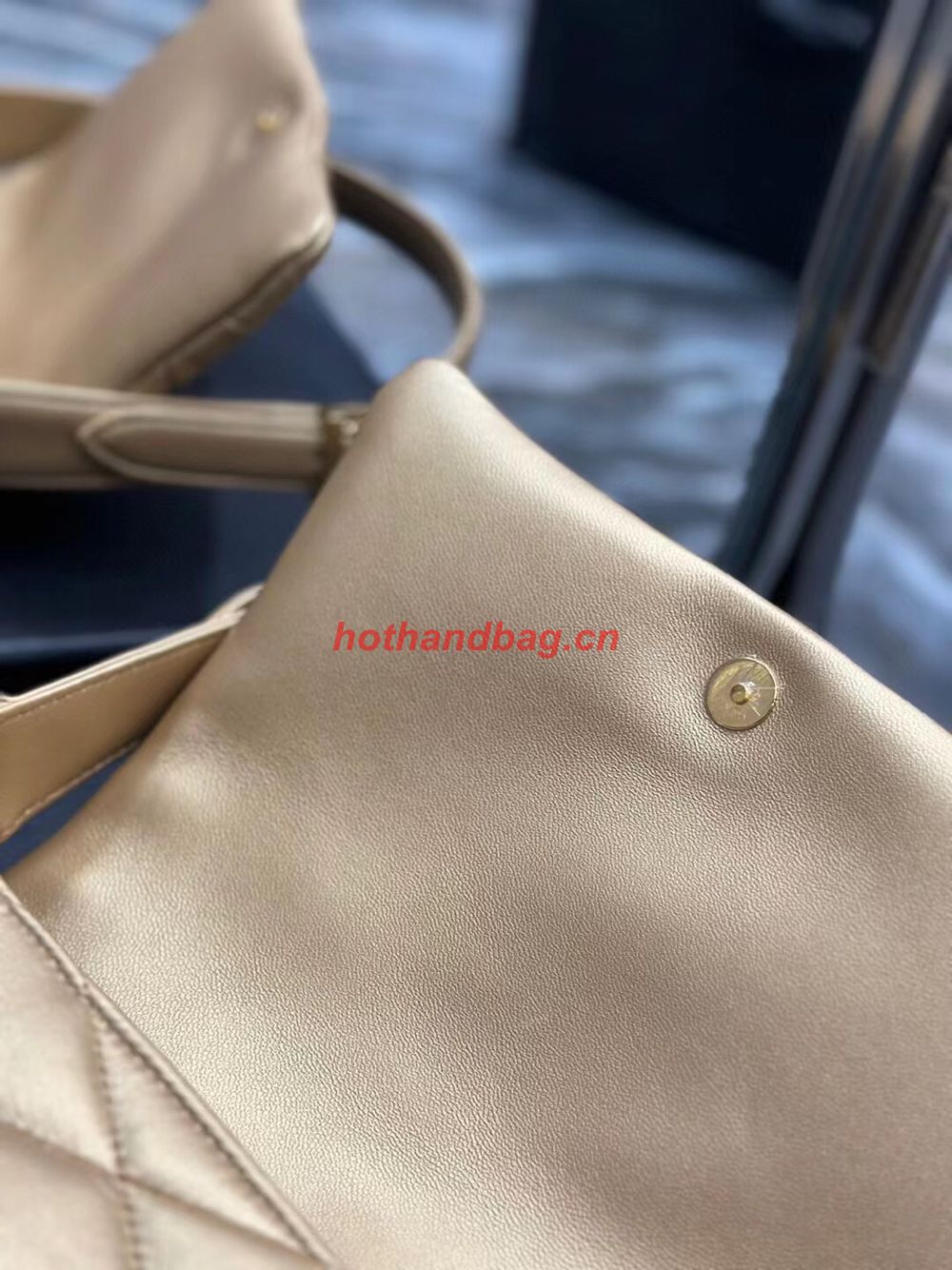 SAINT LAUREN LE 57 HOBO SHOULDER BAG IN QUILTED LAMBSKIN 698567 gold SAINT LAUREN LE 57 HOBO SHOULDER BAG IN QUILTED LAMBSKIN 698567 gold