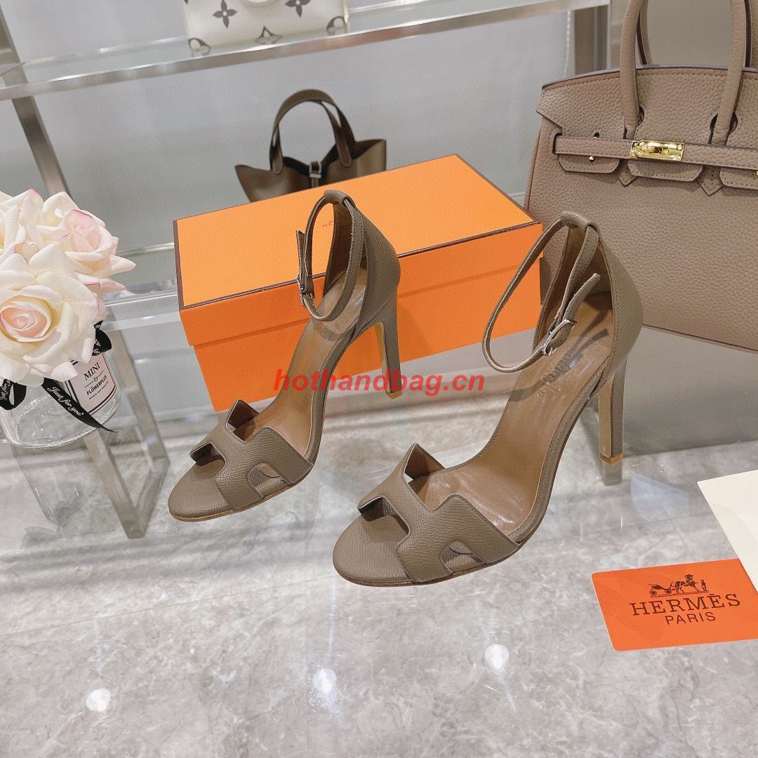 Hermes SANDAL Shoes HMS72301 Elephant Gray Hermes SANDAL Shoes HMS72301 Elephant Gray