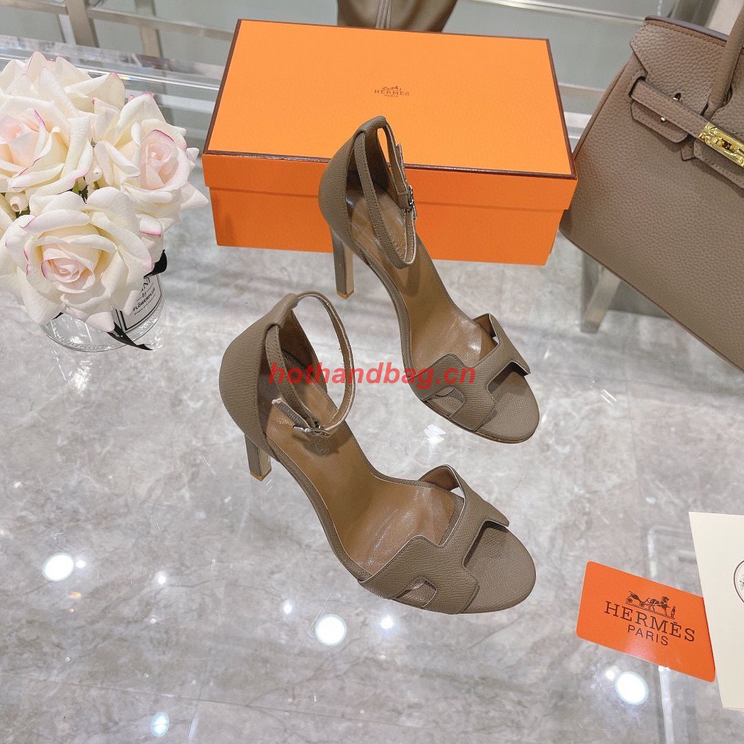 Hermes SANDAL Shoes HMS72301 Elephant Gray Hermes SANDAL Shoes HMS72301 Elephant Gray