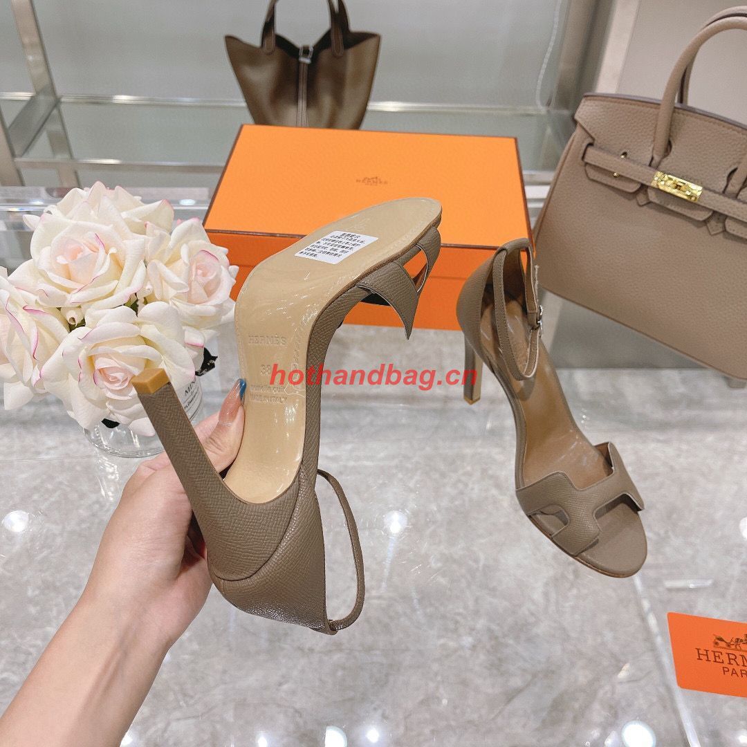 Hermes SANDAL Shoes HMS72301 Elephant Gray Hermes SANDAL Shoes HMS72301 Elephant Gray