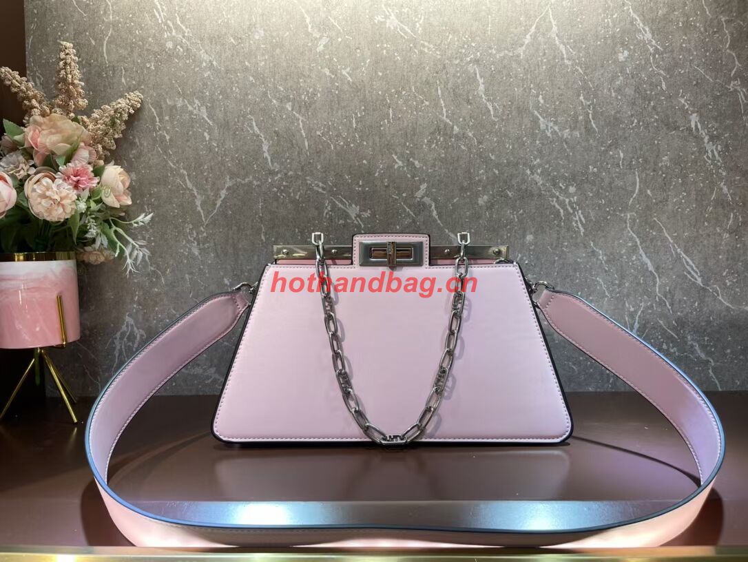 Fendi Peekaboo Cut Medium soft nappa leather bag 8BN340 PINK Fendi Peekaboo Cut Medium soft nappa leather bag 8BN340 PINK